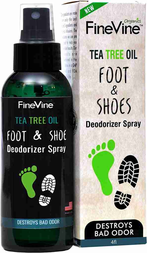 All Natural Shoe Deodorizer and Foot Deodorant Spray