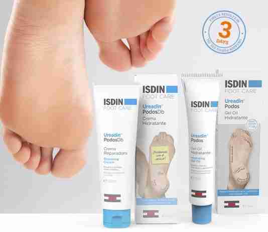 ISDIN Foot Care Cream, UradinPodos Gel Oil, Repairs