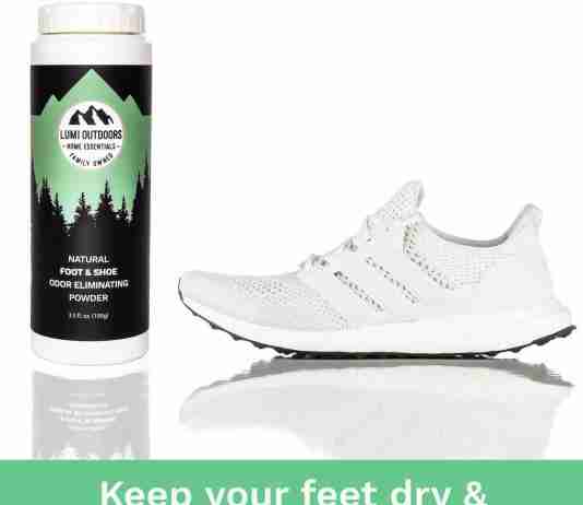 Natural Shoe Deodorizer Powder & Foot Odor Eliminator