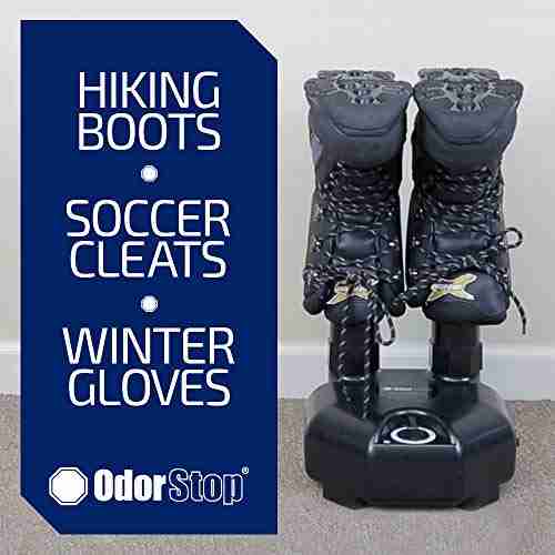 OdorStop Boot and Shoe Dryer and Deodorizer with Heat