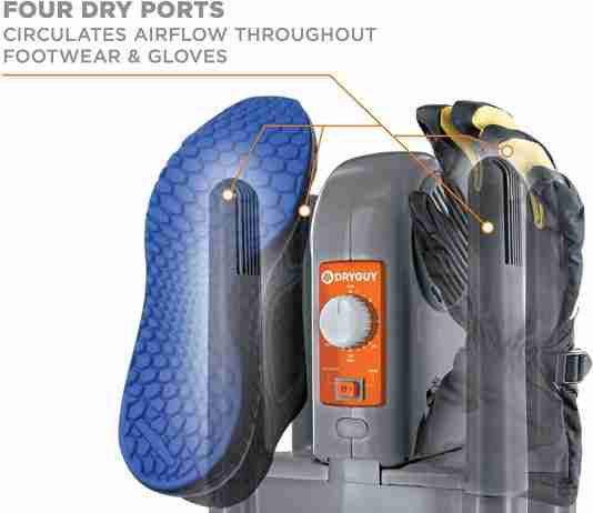 DryGuy DX Forced Air Boot Dryer – feature-packed