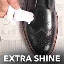Extra shine KIWI Black Shoe Shine and Shoe Polish Kit