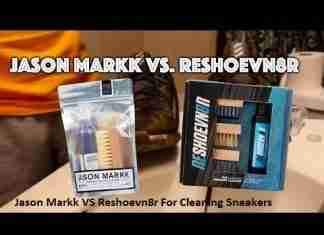 Jason Markk VS Reshoevn8r For Cleaning Sneakers