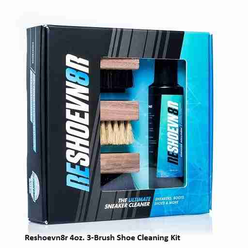 Reshoevn8r 4oz. 3-Brush Shoe Cleaning Kit