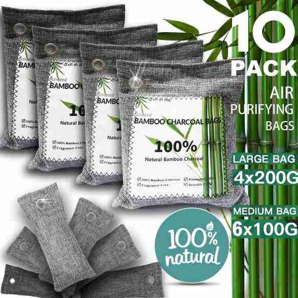 SNAWOWO Bamboo Charcoal bags Activated