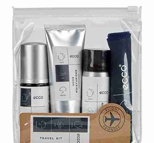 ecco travel shoe care transparent 1 kit