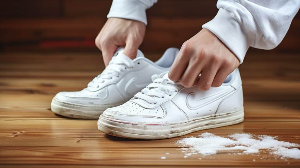 homemade shoe cleaner with baking soda