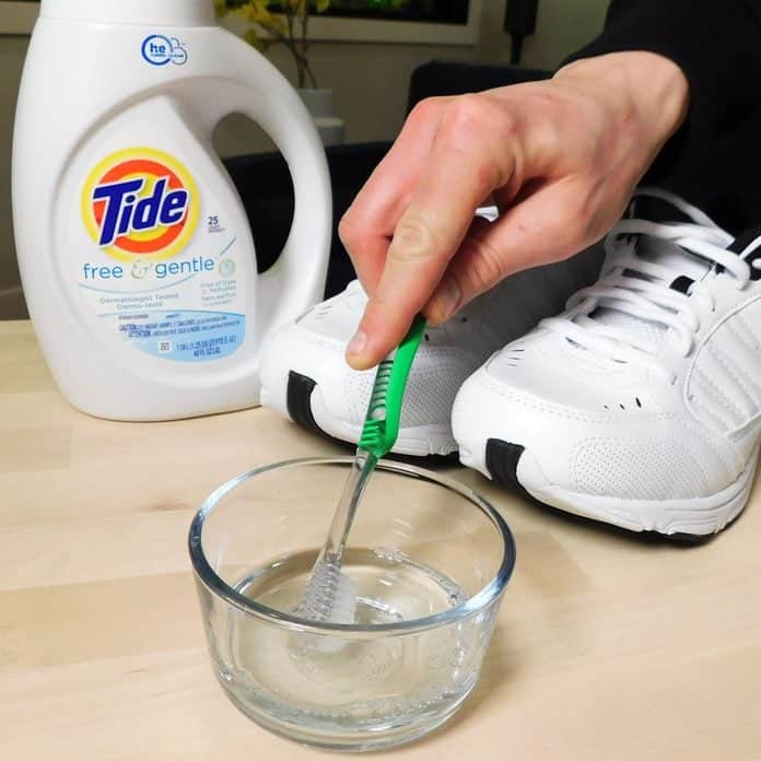 what detergent to use to clean shoes 4