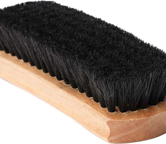 are there brushes designed for specific shoe materials