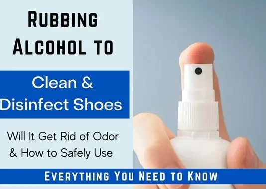 does rubbing alcohol remove dirt from shoes 1