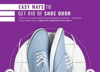 how can i get rid of shoe odor 3