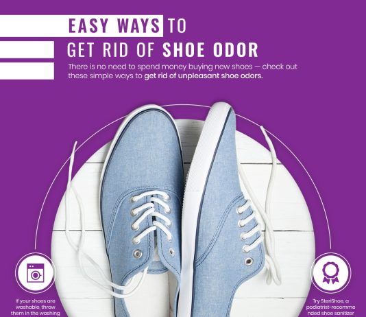 how can i get rid of shoe odor 3