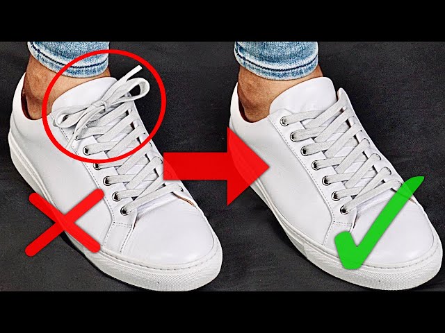How Can I Hide My Shoe Strings?