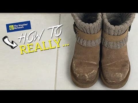 How Do I Clean Salt Stains From Winter Boots?