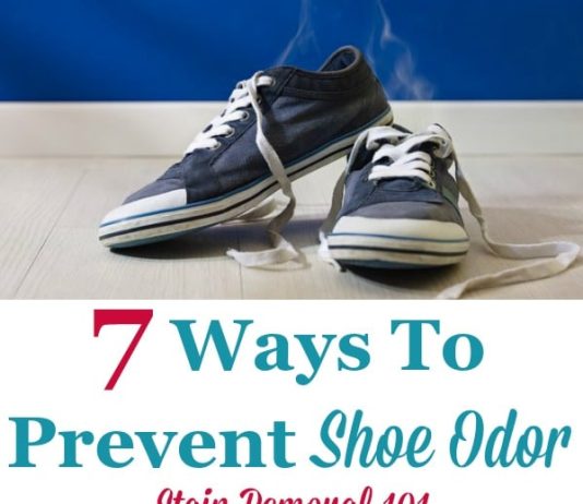 how do i prevent shoe odor from coming back after using a deodorizer 5