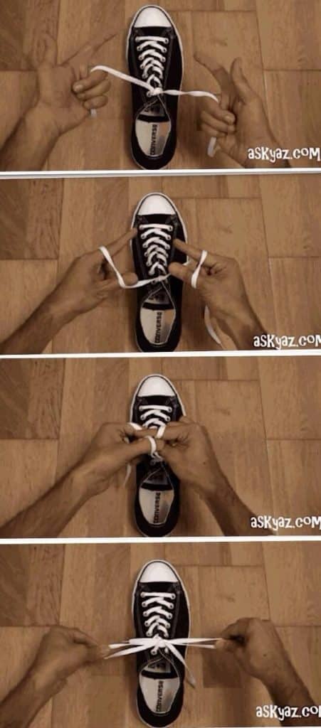 How Do You Tie Laces In 2 Seconds?