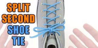how do you tie laces in 2 seconds 5