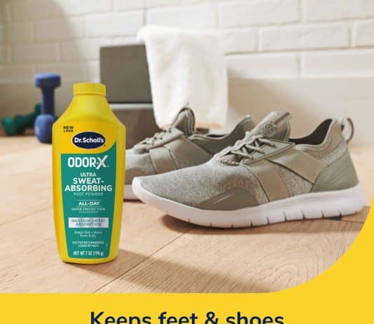 how does odor foot powder work 4