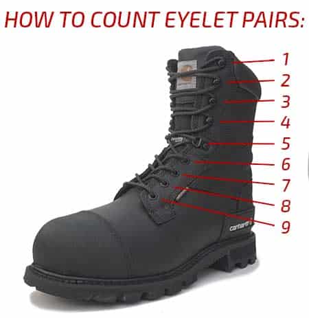 How Long Are 6 Eye Boot Laces?