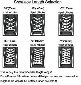 How Long Are Laces For 6 Hole Sneakers?