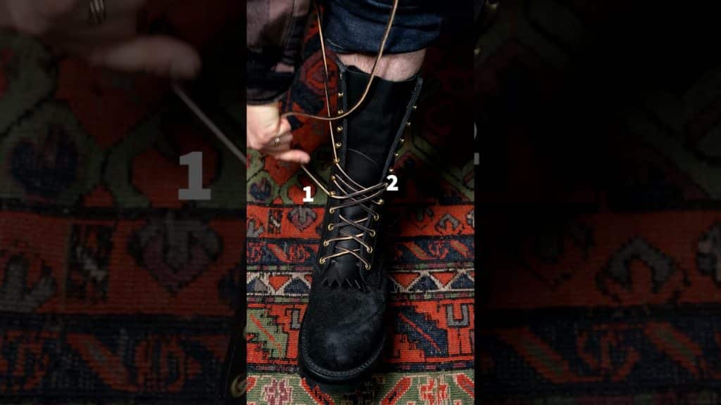 What Is The 2 1 3 Method Of Lacing Boots?