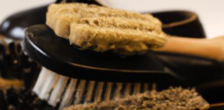 what types of brushes are suitable for cleaning shoes