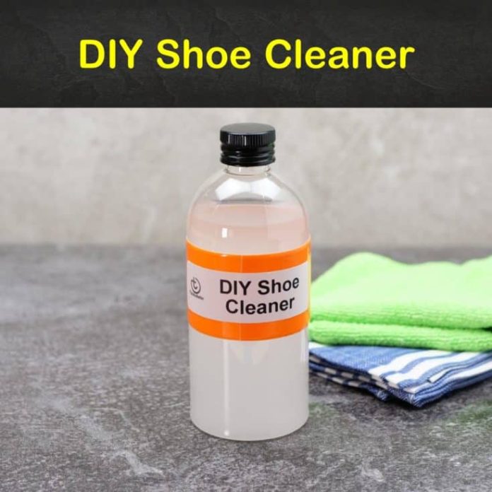 whats the best way to apply a shoe cleaning solution 1