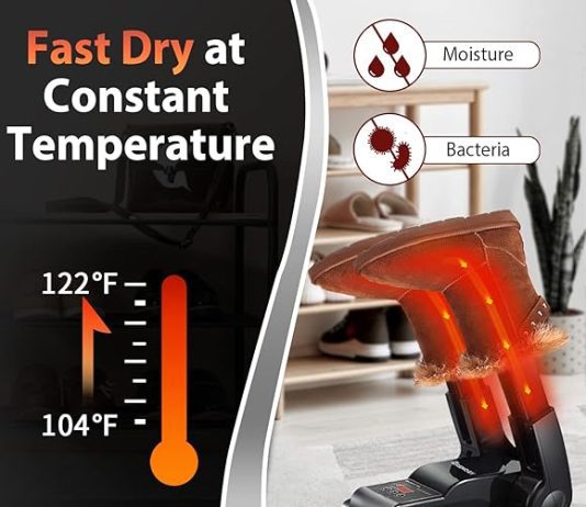 Compact And Powerful Boot Dryer Fits All Types Of Footwea