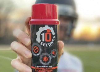 Powerful Shoe Sanitizing Spray Kills 99% Of Bacteria