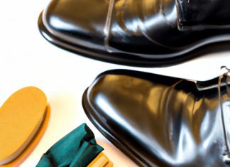 complete shoe care kit for cleaning and polishing