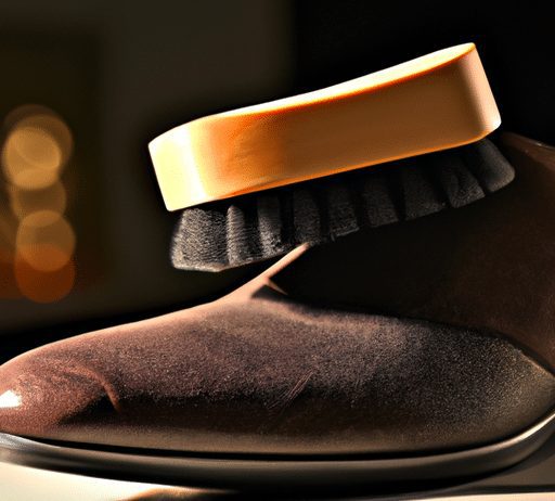 shoe polishing kit restores a shine to leather shoes