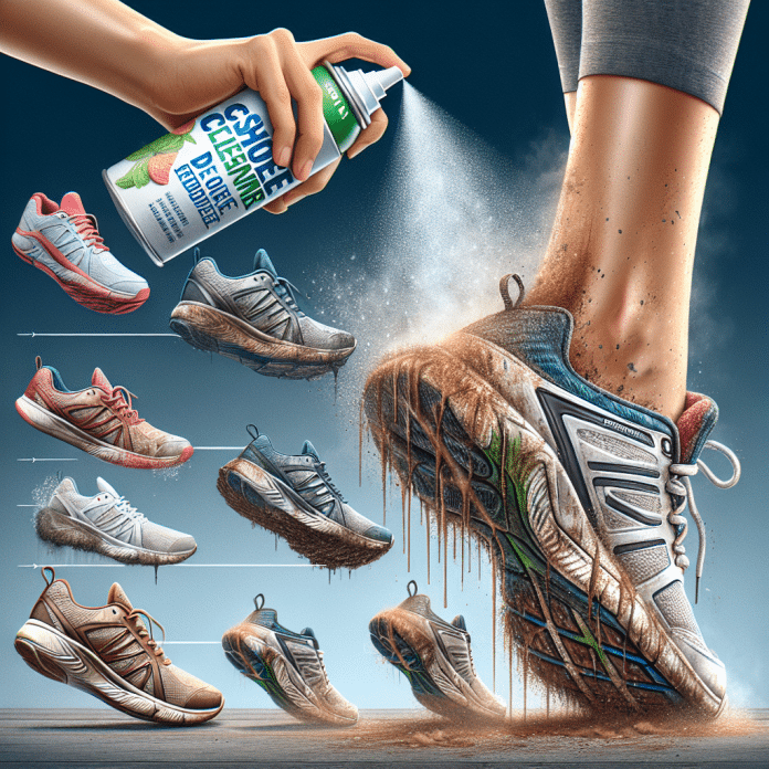 2 in 1 shoe cleaner and deodorizer for fresh footwear 1
