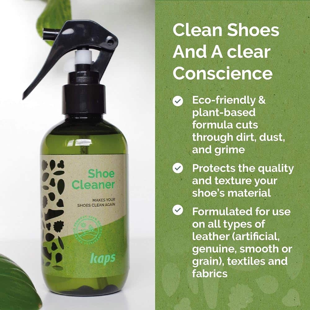 Natural Shoe Cleaning Spray Made With Plant-Based Ingredients