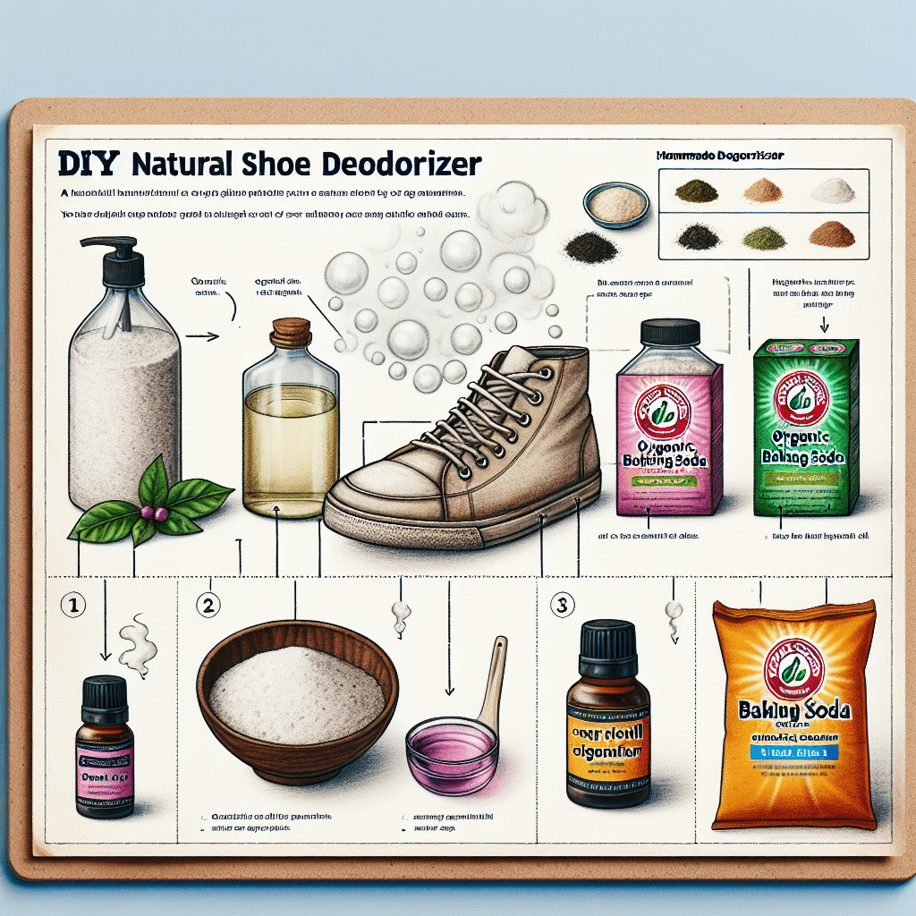Natural Shoe Deodorizer Made With Organic Ingredients