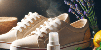 natural shoe deodorizer spray made with essential oils 3