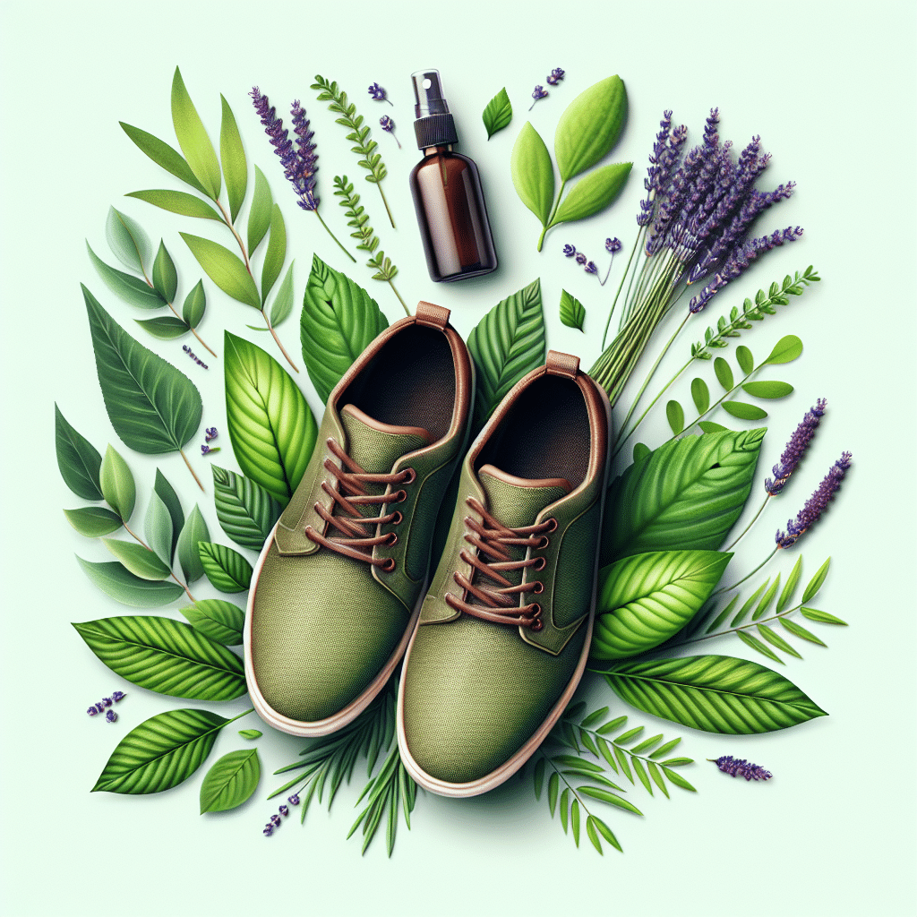 Natural Shoe Spray With Essential Oils For Freshness
