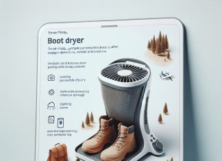 portable and compact boot dryer for home or travel use 1