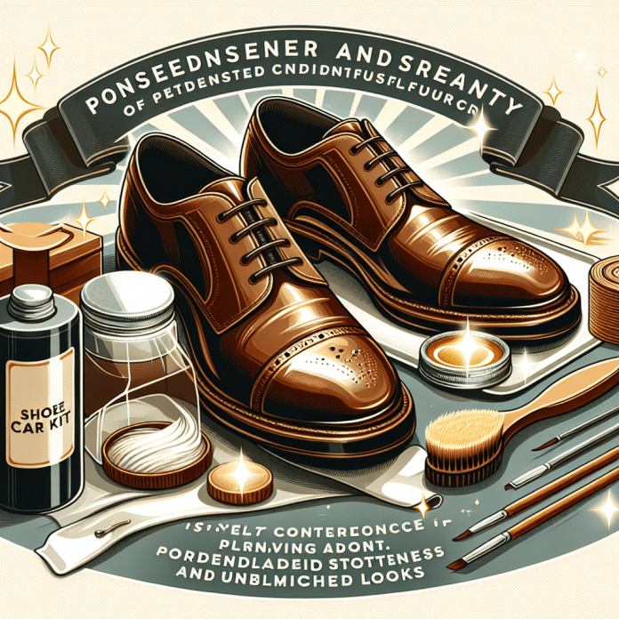 protect and preserve your footwear with our shoe care kit