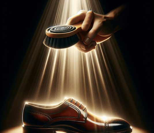 restore a shine to leather shoes with our premium polishing kit 2