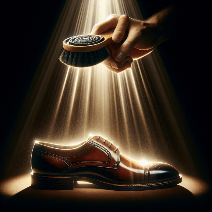 restore a shine to leather shoes with our premium polishing kit 2