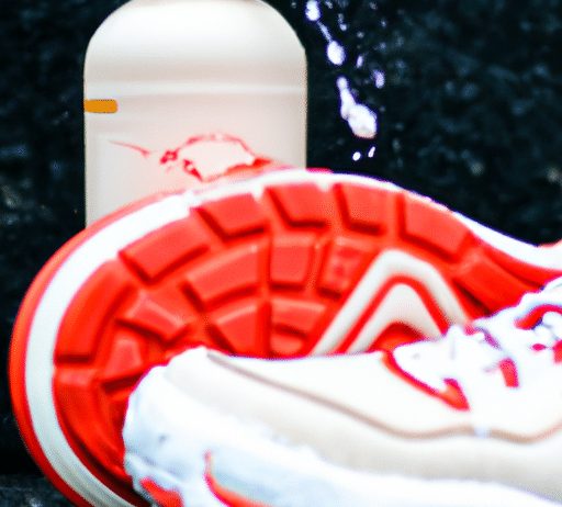 shoe sanitizing spray for disinfecting athletic footwear