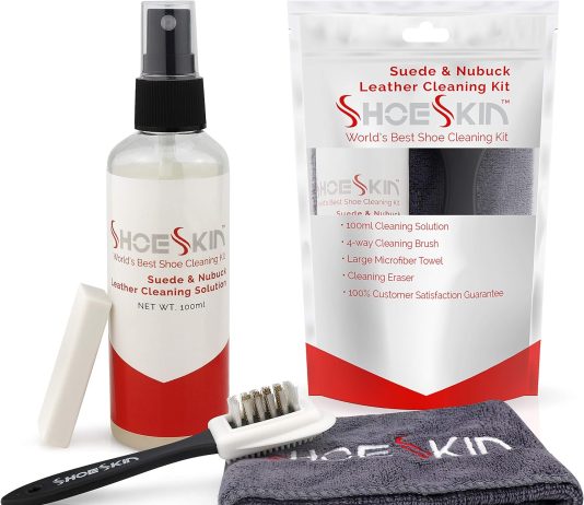 comparing 8 shoe cleaning kits for sneakers and leather shoes