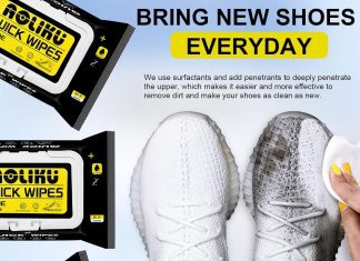 aoliku shoe wipes review