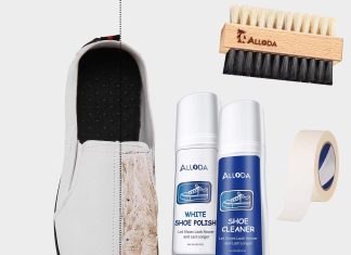 comparing 8 shoe whitening kits and cleaners
