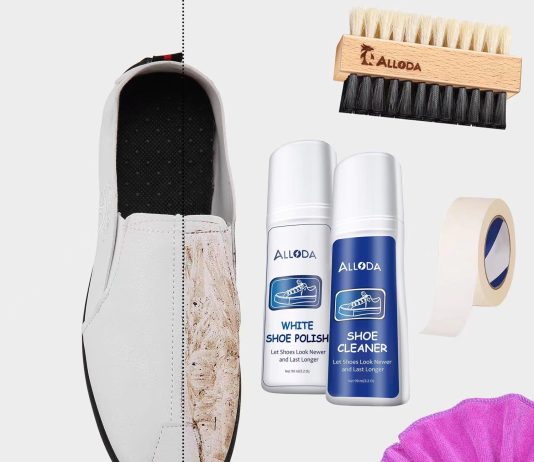 comparing 8 shoe whitening kits and cleaners