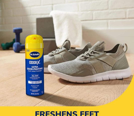 dr scholls odor x ultra odor fighting spray powder review