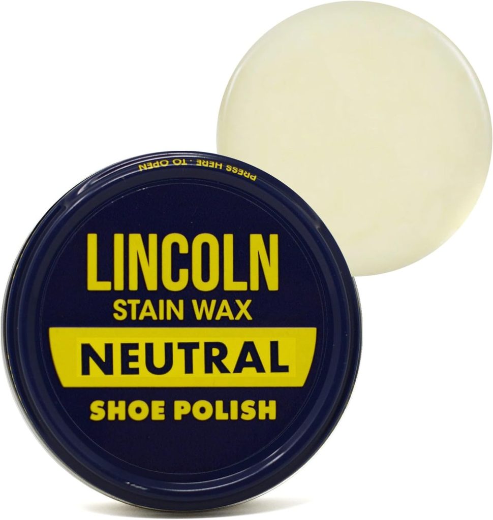 Lincoln Stain Wax Shoe Polish - 2-1/8 oz