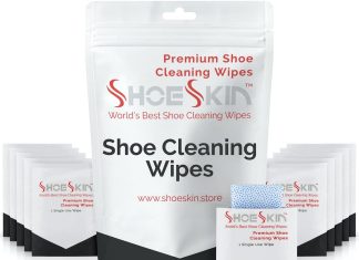 shoeskin shoe cleaning wipes review
