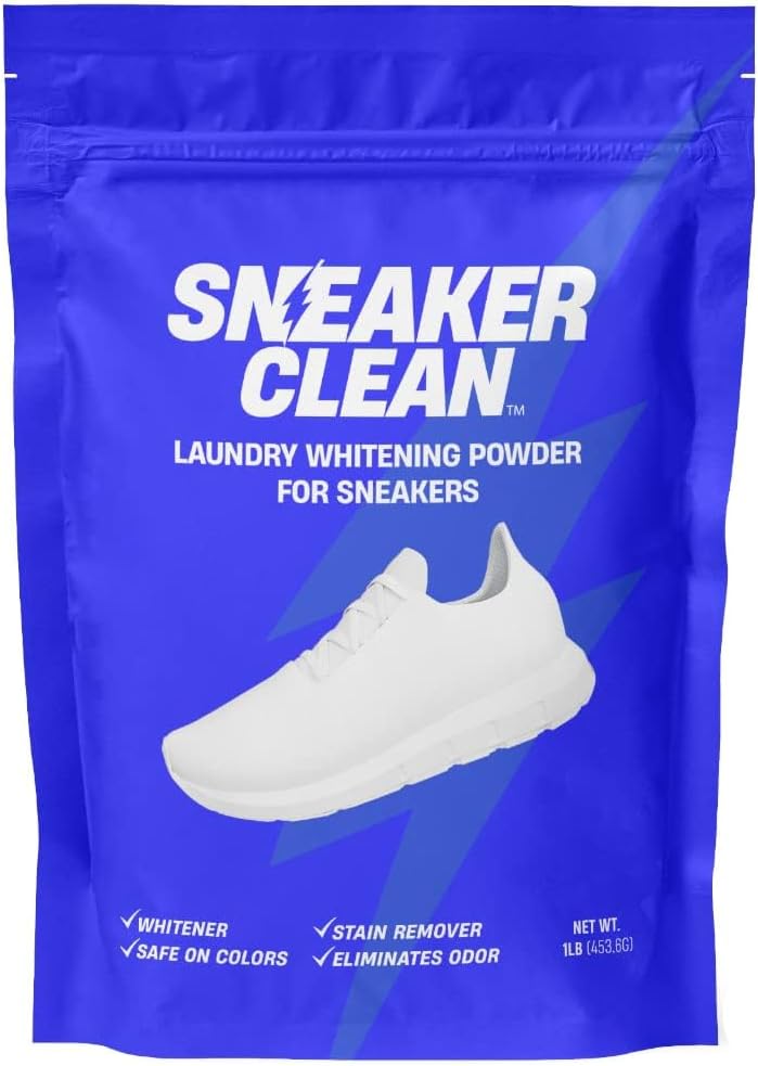 Sneaker Clean Shoe Cleaner Kit 1lb – Sneaker Whitening Powder Stain Remover – Washing Machine Sneaker Deodorize Powder