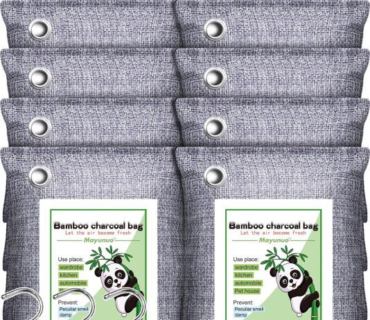 Activated Charcoal Odor Absorber 8 Pack Review activated charcoal odor absorber 8 pack nature fresh bamboo charcoal air purifying bag car air freshener closet moisture